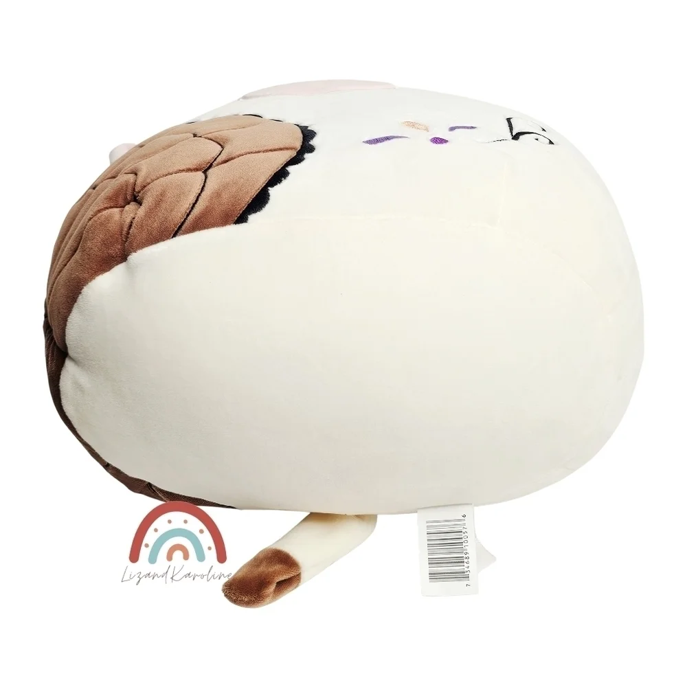 New! Squishmallows Ronnie Cow Plush with Spider Sugar Skull